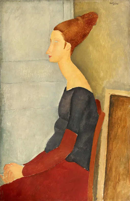 Амедео Модильяни «Портрет Жанны Эбютерн», 1918