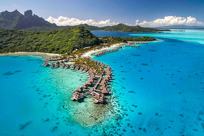 Открытие курорта Conrad Bora Bora Nui