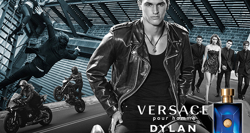 Versace представляет новый мужской аромат Dylan Blue
