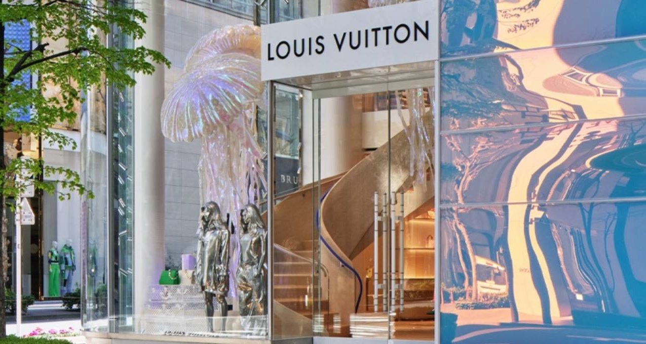 Louis Vuitton представил обновлённый инновационный магазин в Токио