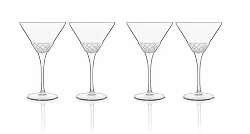 Набор бокалов для мартини Luigi Bormioli Рим 1960 220 мл, 4 шт — 5 940 ₽
