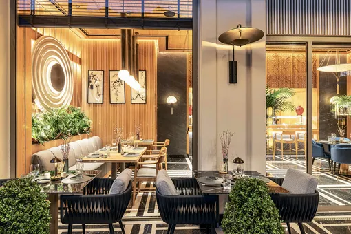 Ресторан отеля CVK Park Bosphorus впечатляет дизайнерскими интерьерами не меньше, чем вкусом и подачей блюд