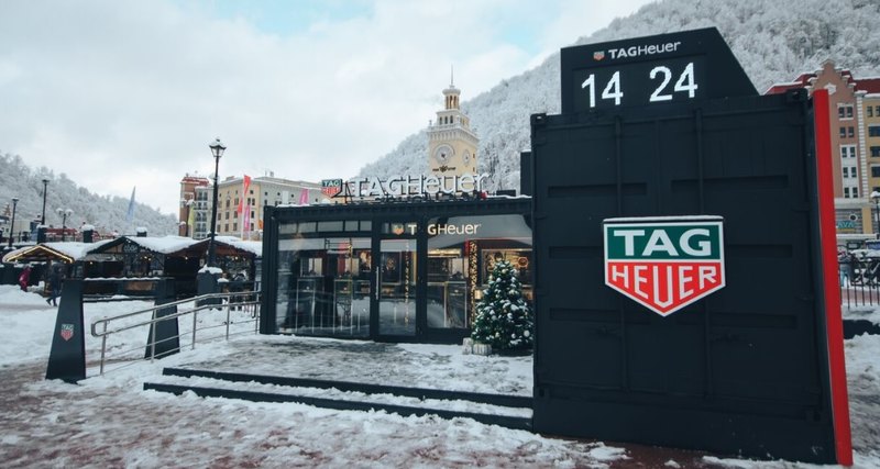 TAG Heuer открывает зимний бутик в «Роза Хутор»