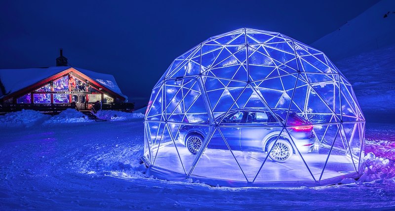 Porsche покоряет Альпы