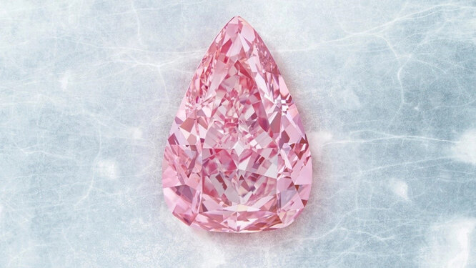 Розовый бриллиант Fortune Pink