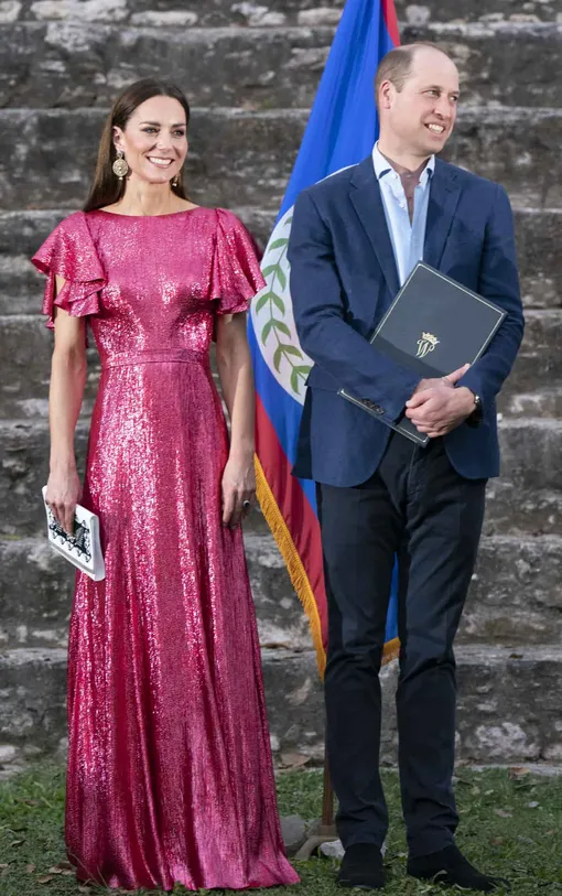 Принц Уильям и Кейт Миддлтон во время своего визита в Белиз