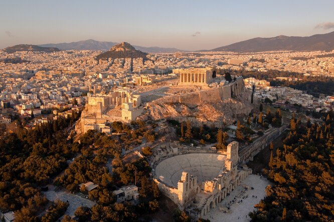 Греция ввела ограничение на количество посетителей афинского Акрополя