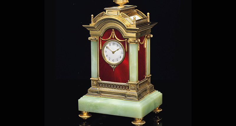 Часы Фаберже - один из топ-лотов русских торгов Christie's