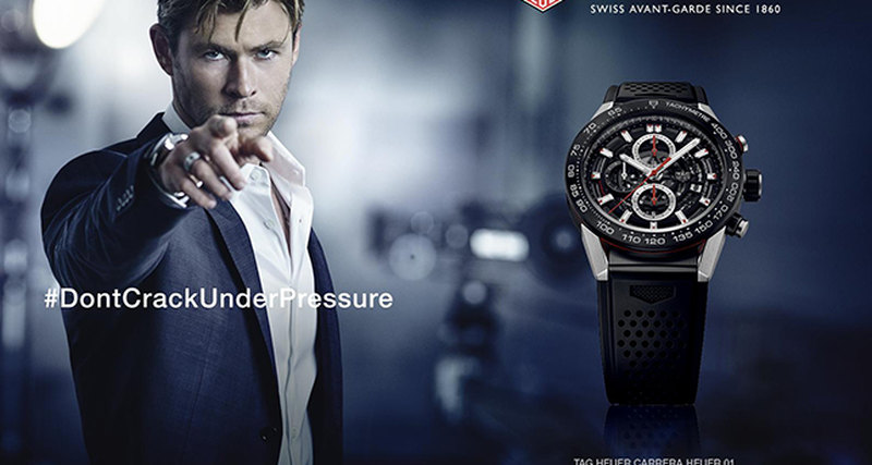 Крис Хемсворт - новый амбассадор TAG Heuer