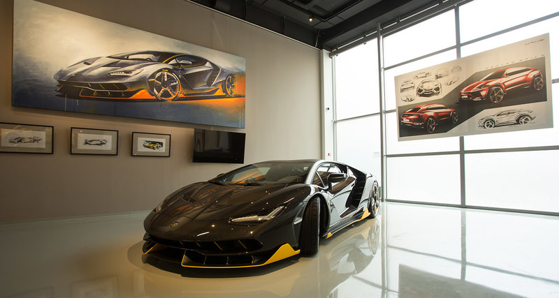 Выставка «Lamborghini: легенда дизайна» открылась в музее современного искусства