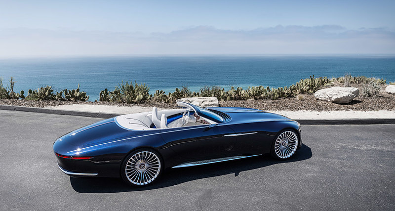 Лучше кабриолета может быть только Vision Mercedes-Maybach 6