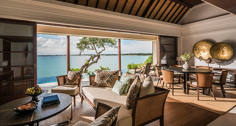 Новые виллы с двумя спальнями на курорте Four Seasons Resort Bali at Jimbaran Bay
