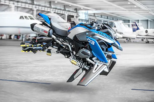 Концепт летающего мотоцикла от BMW Motorrad и LEGO Technic