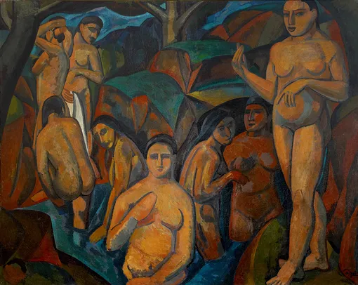Андре Дерен «Большие купальщицы», 1908
