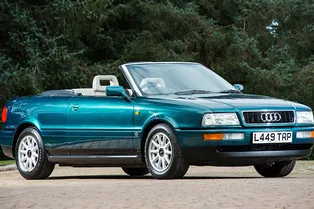 Скандальный Audi 80 Cabriolet принцессы Дианы попытаются продать на аукционе