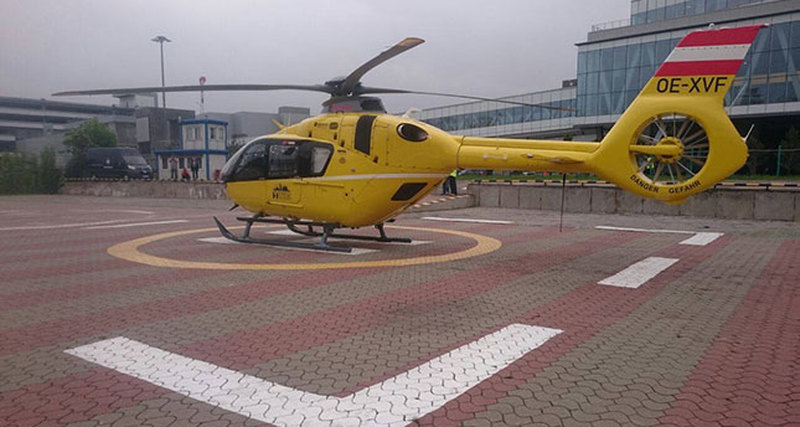 Airbus Helicopters впервые проводит демонстрационные полеты вертолета Н135 в России
