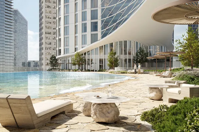 К 2031 году в Москве построят небоскреб с искусственным морем на высоте 28 метров