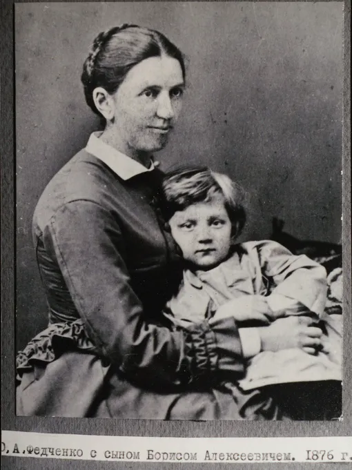 Ольга Федченко с сыном