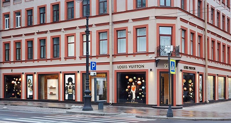 Открытие обновленного магазина Louis Vuitton в Санкт-Петербурге