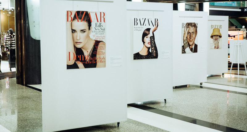 Выставка культовых обложек журнала Harper's Bazaar