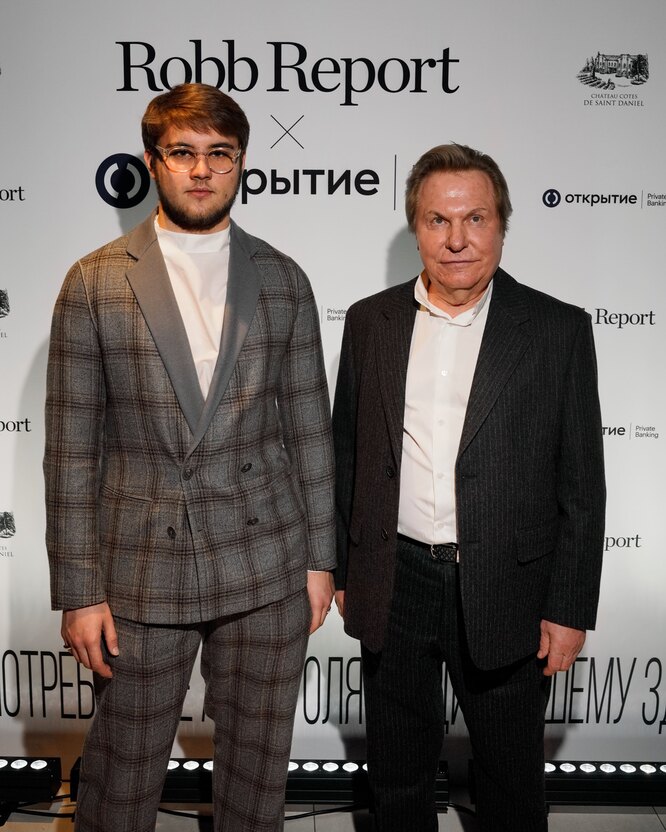 Сергей Пашин с сыном Тимофеем, частные инвесторы
