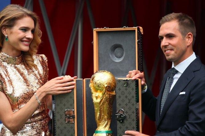 Наталья Водянова и Кубок мира FIFA