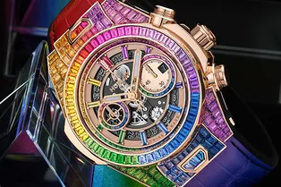 Новая версия Hublot Big Bang сочетает часовое и ювелирное искусство