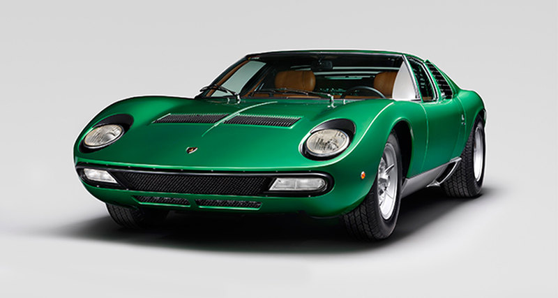 Lamborghini PoloStorico отмечает 50-летие Miura на острове Амилия