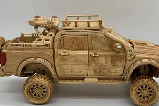 Деревянную модель пикапа Ford Ranger продают за $2 тысячи Деревянную модель пикапа Ford Ranger продают за $2 тысячи